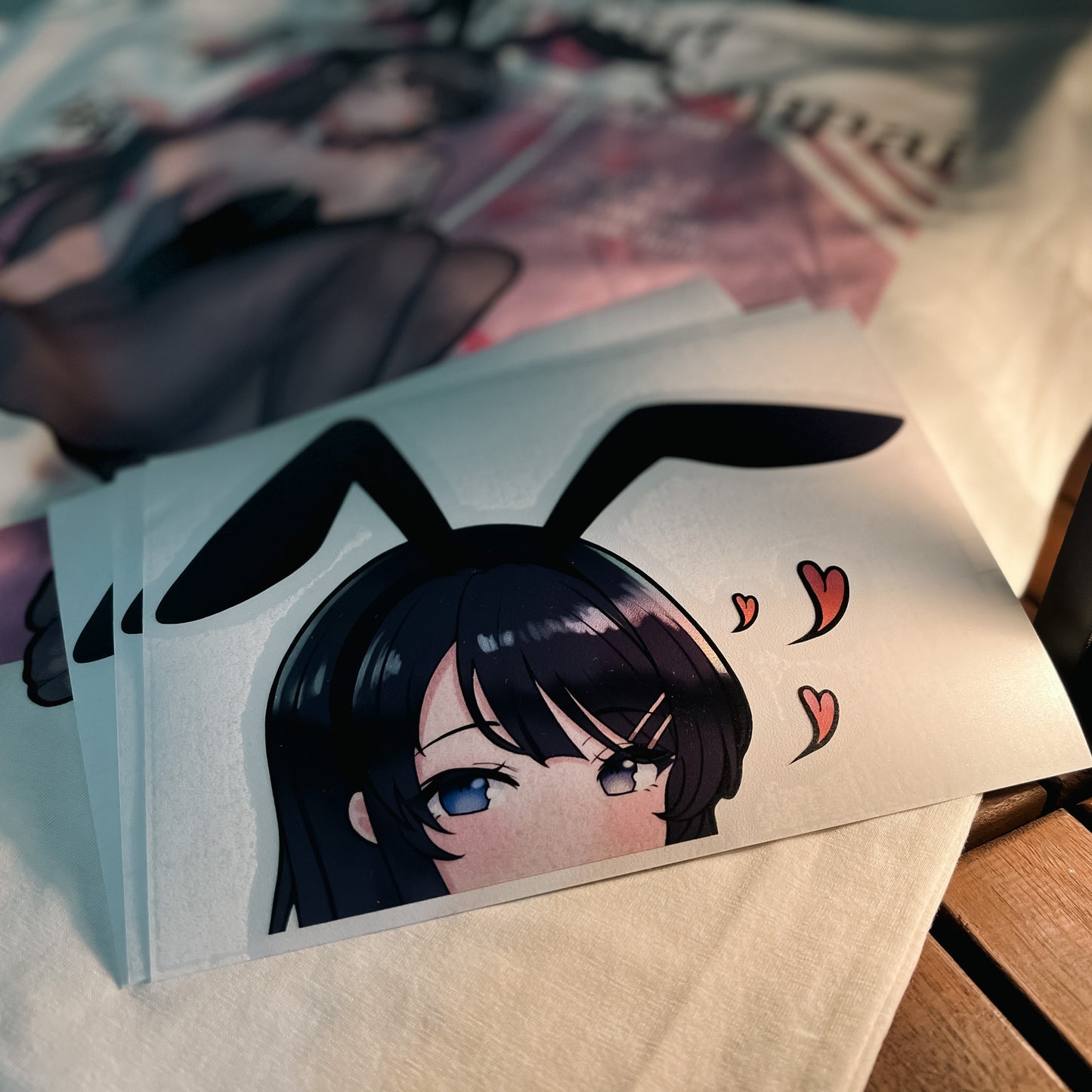 Bunny Peeker | Sticker