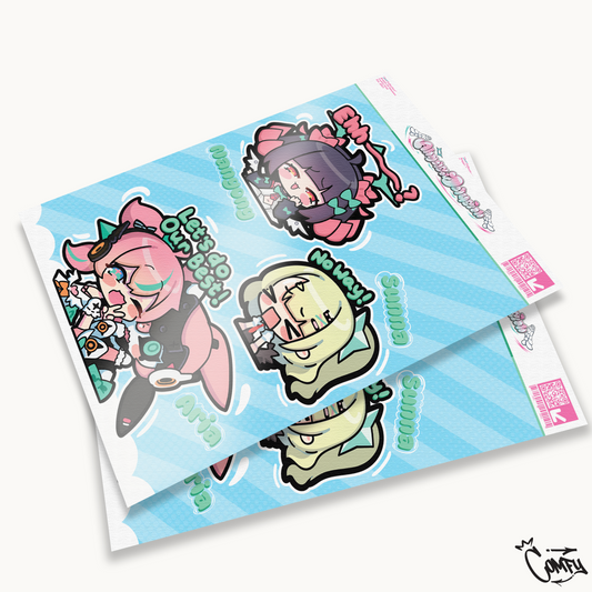 [PRE-ORDER] Angels of Delusion | Sticker Sheet